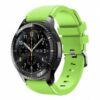 Силиконова каишка за Samsung / Huawei watch 22 мм светло зелена