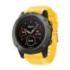 Силиконова каишка за Garmin Fenix 26 mm Quick Fit жълта