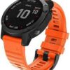 Силиконова каишка за Garmin Fenix  20 mm оранжева