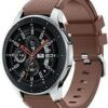 Силиконова каишка за Samsung / Huawei watch22 мм кафява