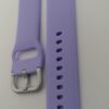 Силиконова каишка за Samsung watch 4 20 мм лилава - Image 2