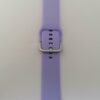 Силиконова каишка за Samsung watch 4 20 мм лилава