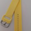 Силиконова каишка за Samsung watch 4 20 мм жълта - Image 3