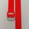 Силиконова каишка за Samsung watch 4 20 мм червена - Image 2