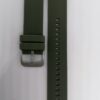 Силиконова каишка за Garmin Vivoactive / Vivomove  18 мм тъмно зелена