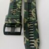 Силиконова каишка за Garmin 26mm Quick Fit камуфлажна зелена - Image 2