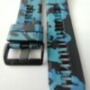 Силиконова каишка за Garmin 22mm Quick Fit камуфлажна синя - Image 2