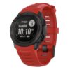 Силиконова каишка за Garmin Instinct червена