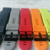 Силиконова каишка за Garmin Fenix 26 mm Quick Fit черна NEW - Image 2