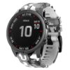 Силиконова каишка за Garmin 22mm Quick Fit камуфлажна бяла
