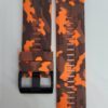 Силиконова каишка за Garmin 26mm Quick Fit камуфлажна оранжева - Image 2