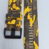 Силиконова каишка за Garmin 26mm Quick Fit камуфлажна жълта - Image 2