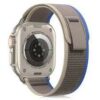 Текстилна каишка за Apple Watch Ultra/SE series 8 7 6 5 4 3 2  Сива