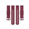 Силиконови каишки за Garmin, Samsung, Huawei watch 20 mm – бордо - Image 2