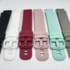 Силиконови каишки за Garmin, Samsung, Huawei watch 20 mm – черна - Image 2