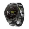 Текстилна каишка за Garmin 26 mm  камуфлажна черна
