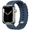 Силиконова каишка / Ocean band/ за Apple 49 mm 45 mm 44 mm 42 mm – тъмно синя - Image 2